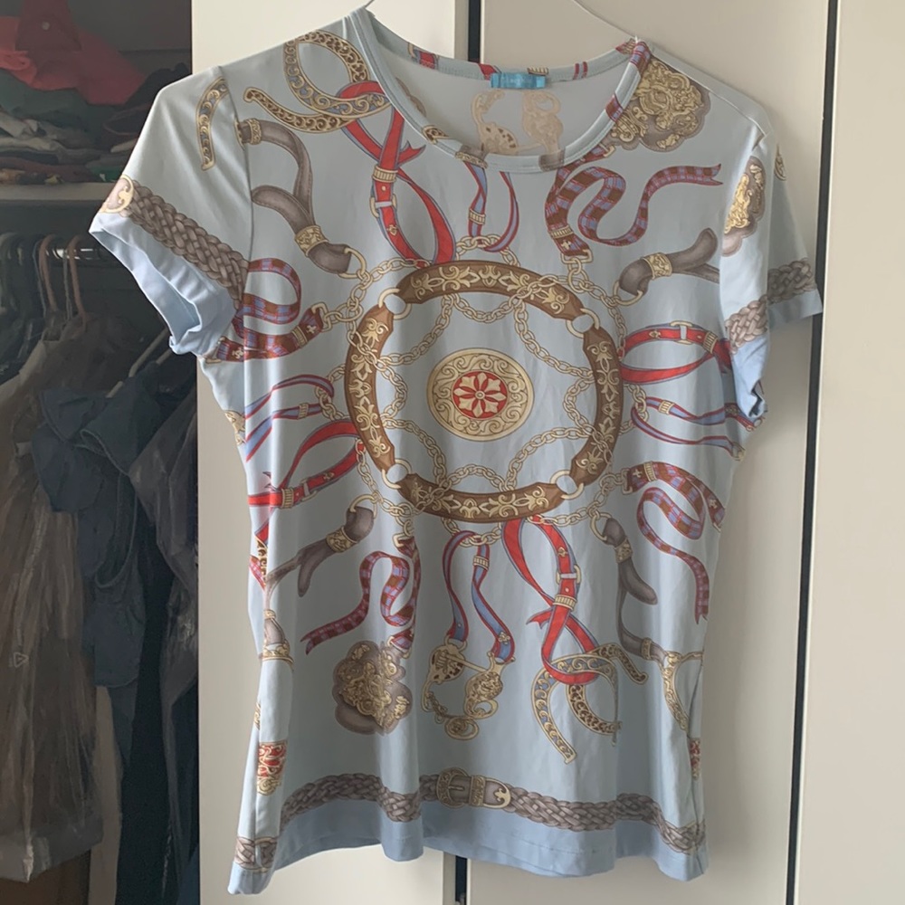 J.McLaughlin equestrian shirt